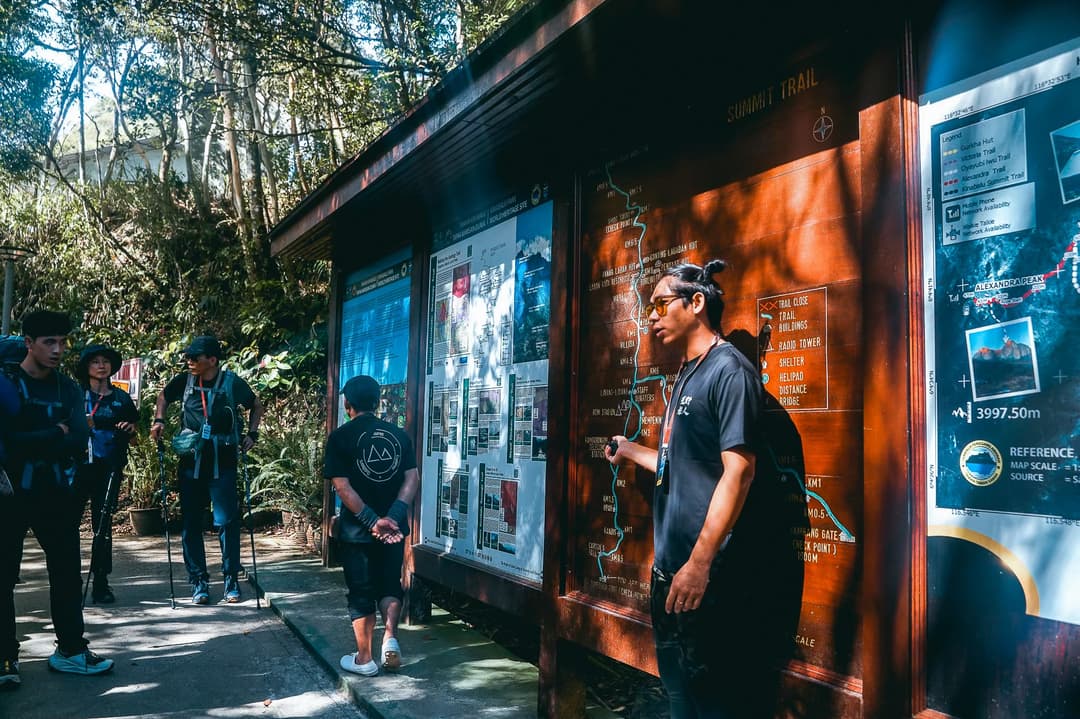 神山登山口 → Laban Rata 山屋